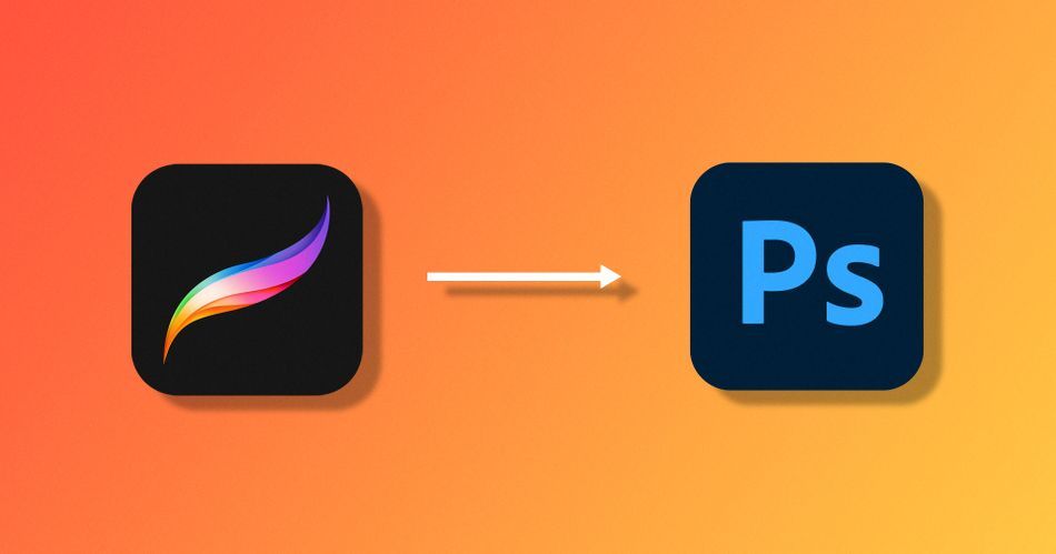 How to open deals psd file in procreate