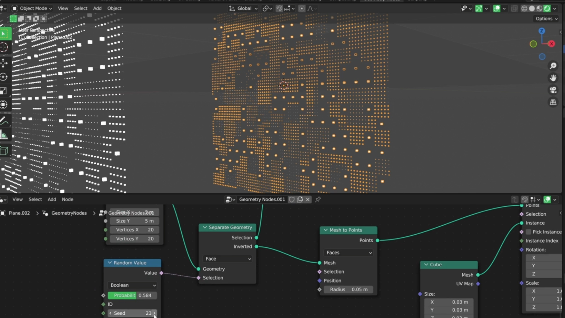 Quick And Easy Looping Animation With Blender's Geometry Nodes