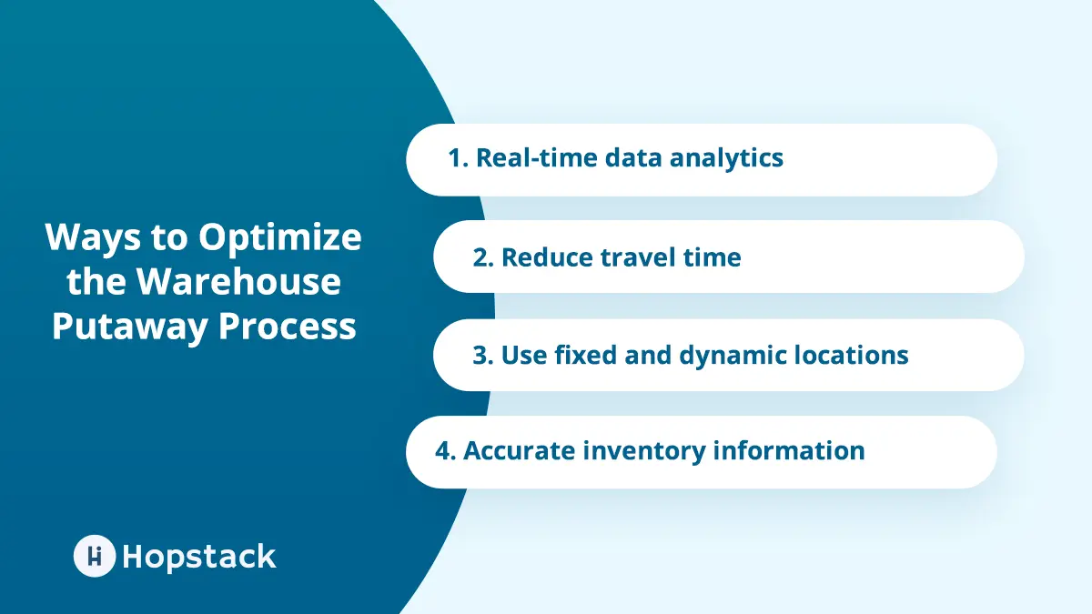 travel distance warehouse How to Optimize the Warehouse Putaway Process