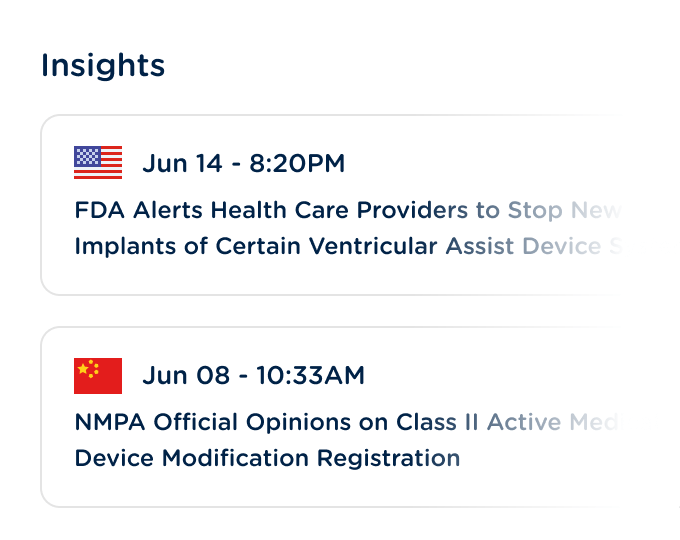 Medical Device Regulatory Intelligence Rimsys MedTech RIM Software