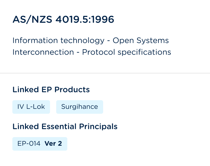 Medical Device Essential Principles/GSPR | MedTech RIM Software