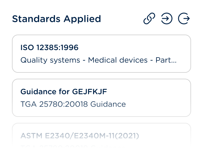 Medical Device Standards Management | Rimsys Regulatory Management Software