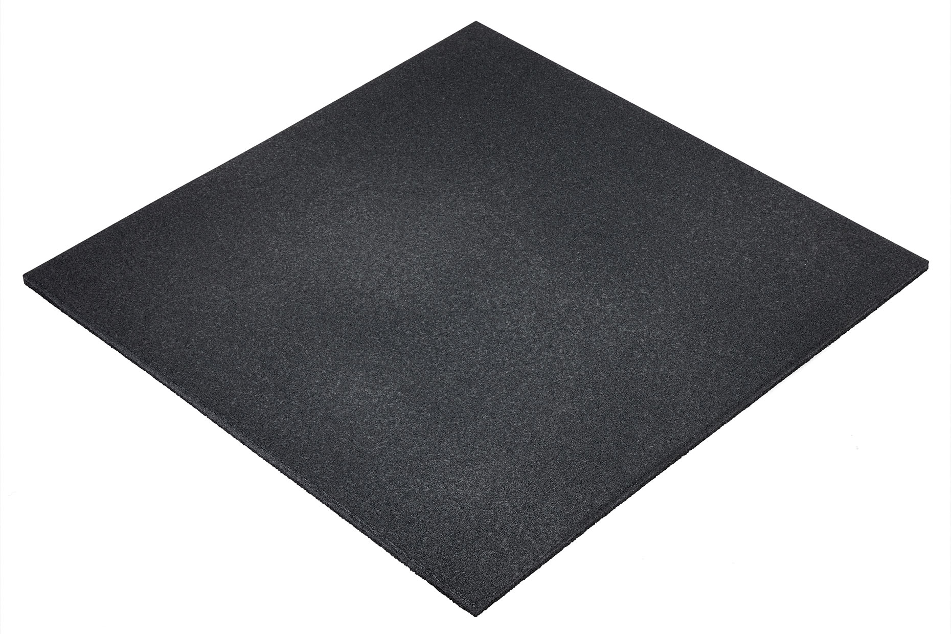 Gym 15mm - 63mm SBR RUBBER TILE GREY - Gym Flooring