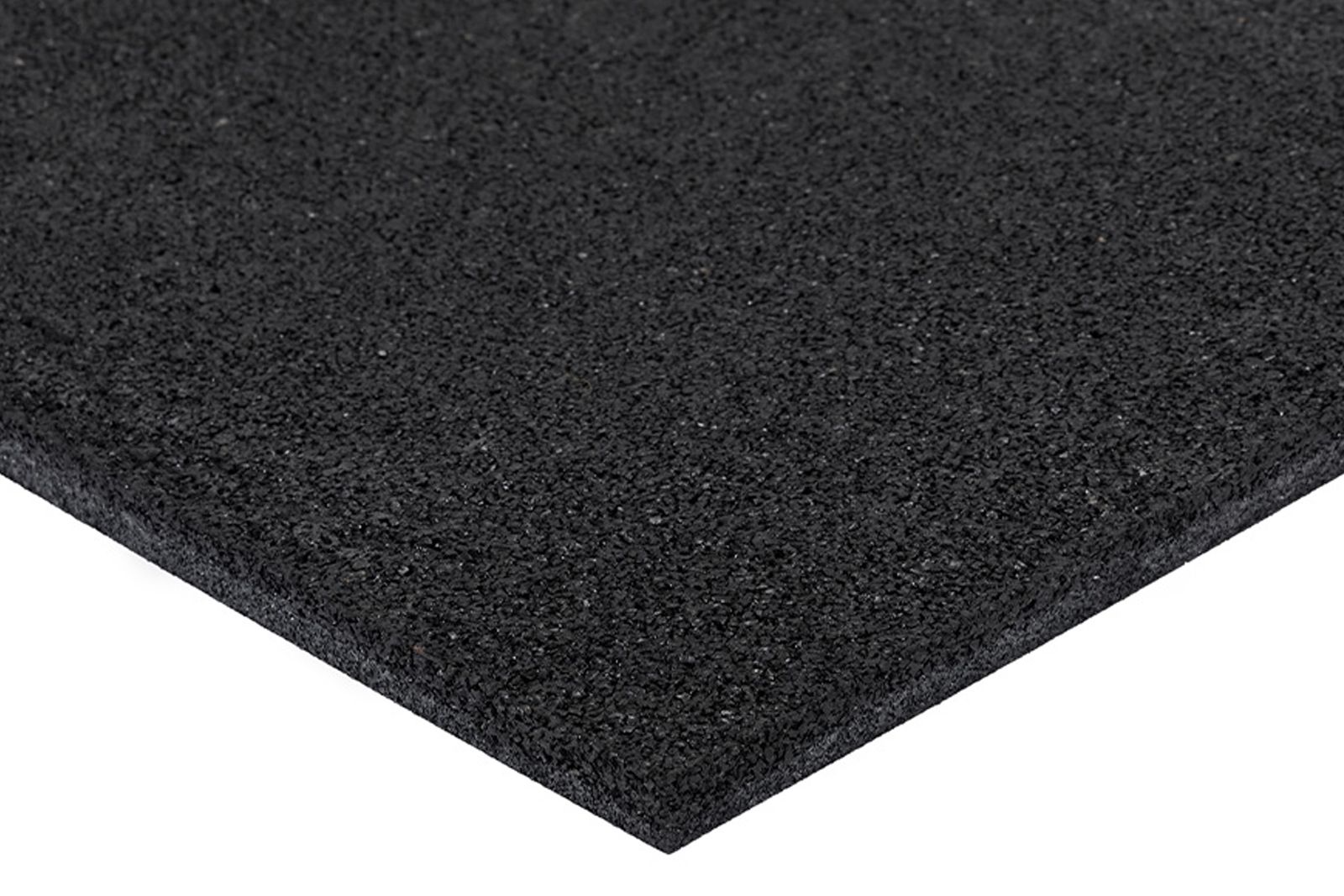 Gym 15mm - 63mm SBR RUBBER TILE GREY - Gym Flooring