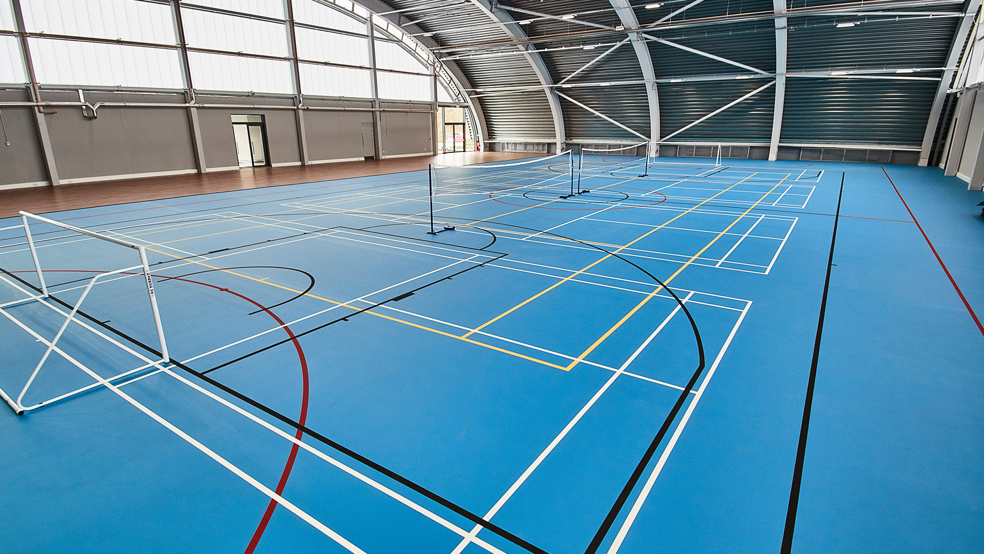 Bespoke Sports Hall Flooring UK's Leading Gym Flooring
