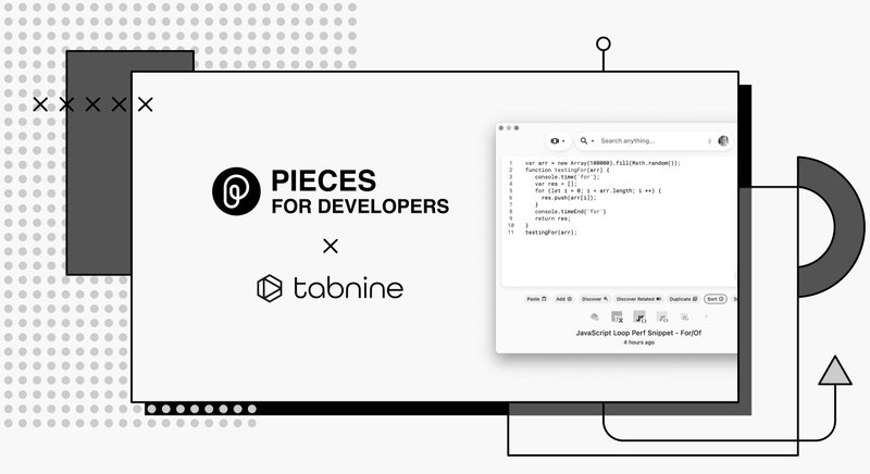 Stylized image of Pieces for Developers.