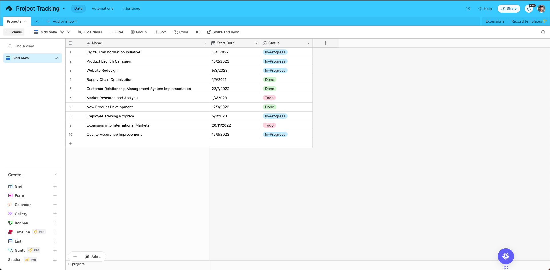 Time Tracking in Projects Using Noloco and Airtable [How To] | Noloco Blog