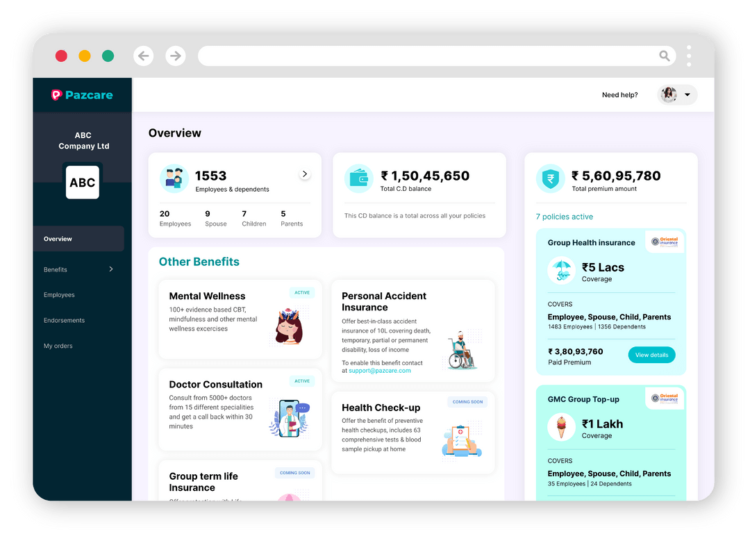 FHPL (Family Health Plan Insurance TPA Ltd) Benefits claim process