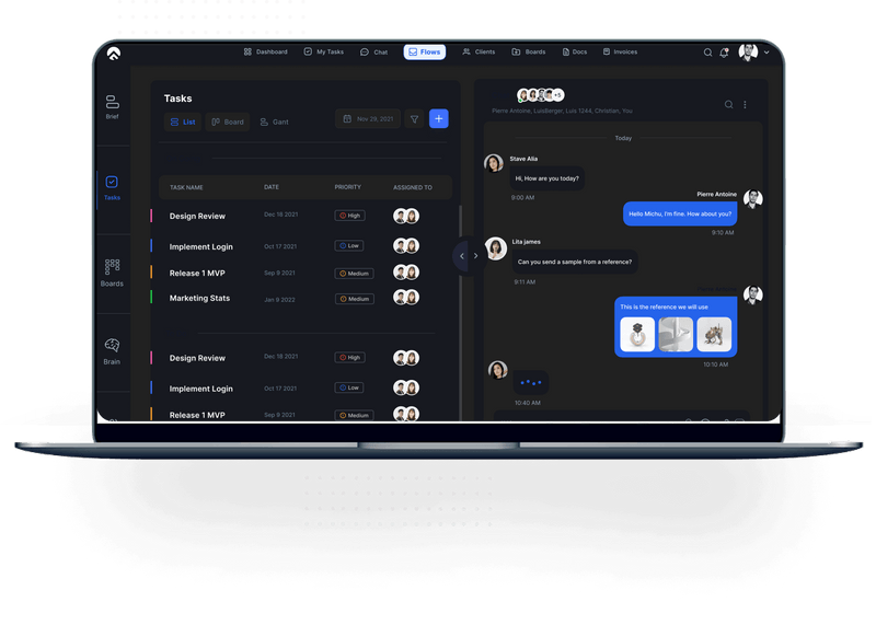 Flozy, a super-app for anyone with clients.