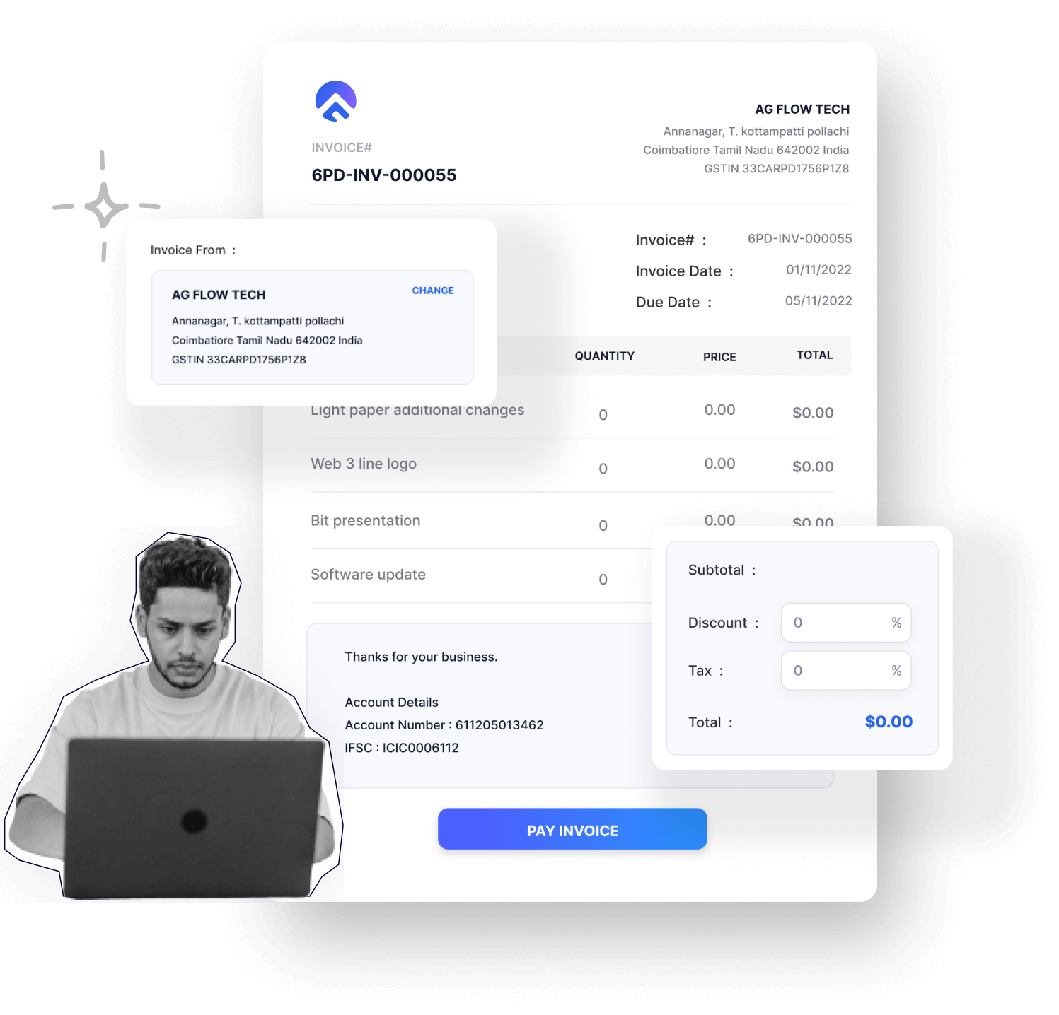 Invoice feature