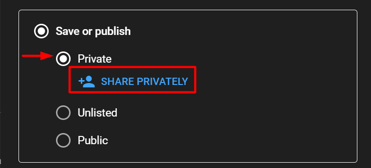 How Do I Give Access to Someone to See A Private Video?