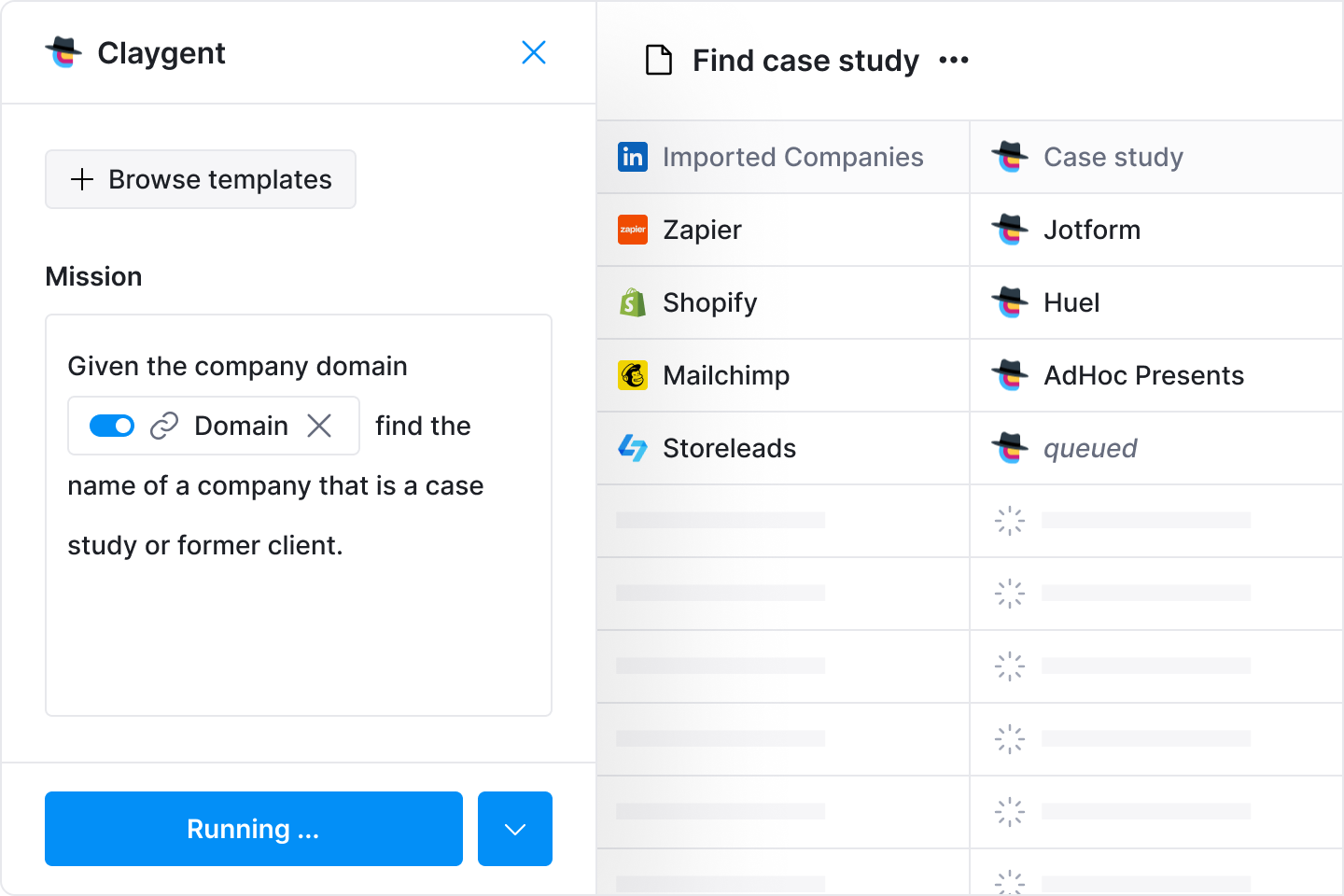 Claygent: An AI web scraper that can research anything | Clay.com