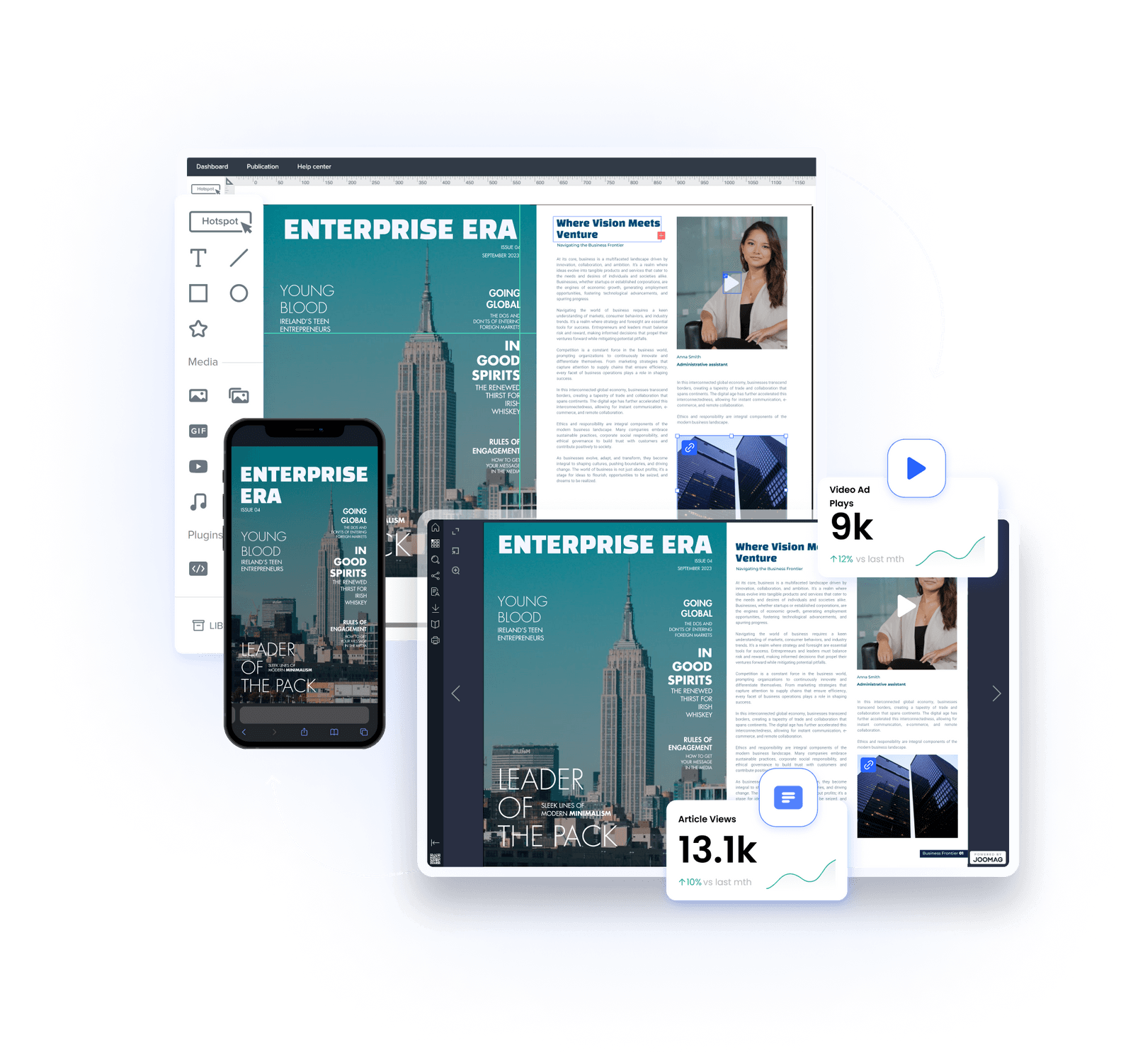 Digital Publishing and Content Experience Platform Joomag