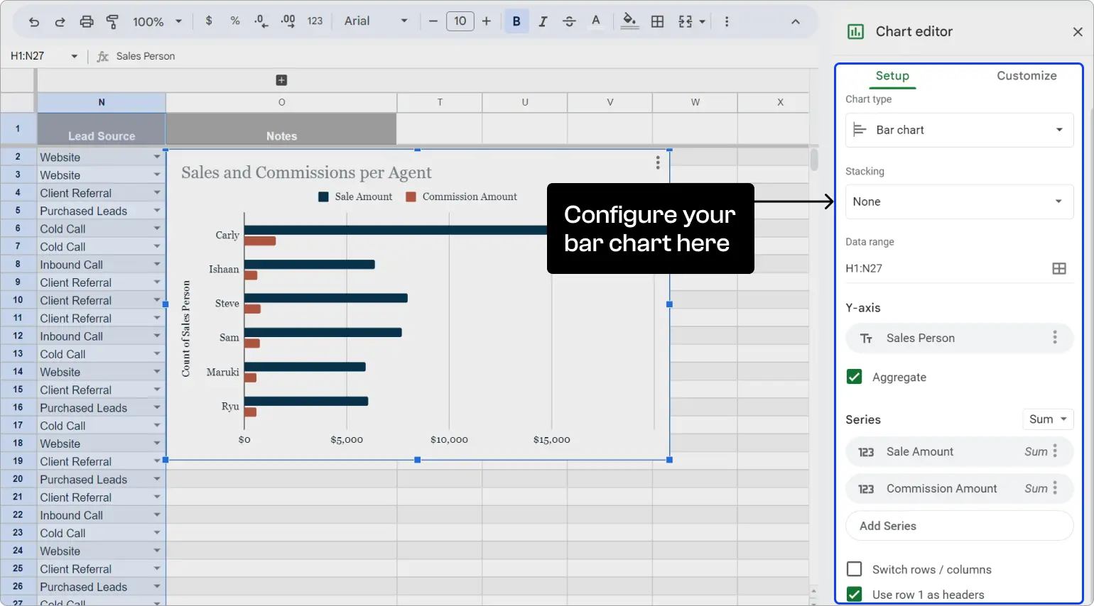 How to Create a KPI Dashboard in Google Sheets - Polymer