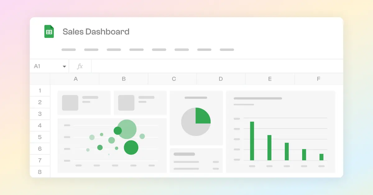 How to Create a Google Sheets Sales Dashboard Polymer
