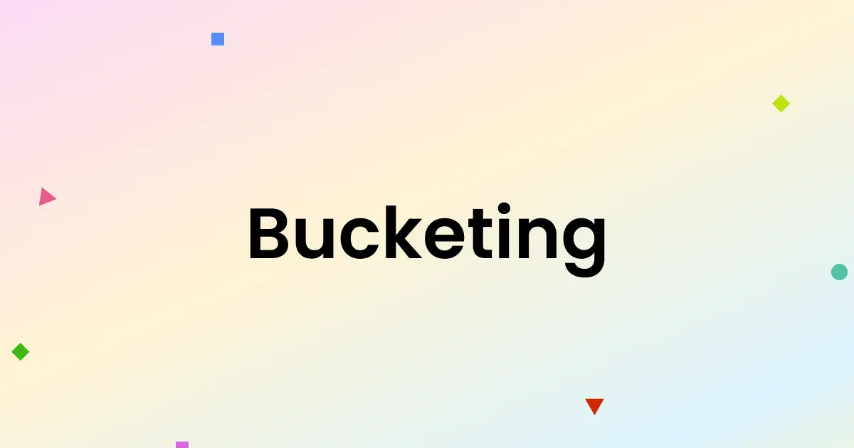 What is Bucketing?