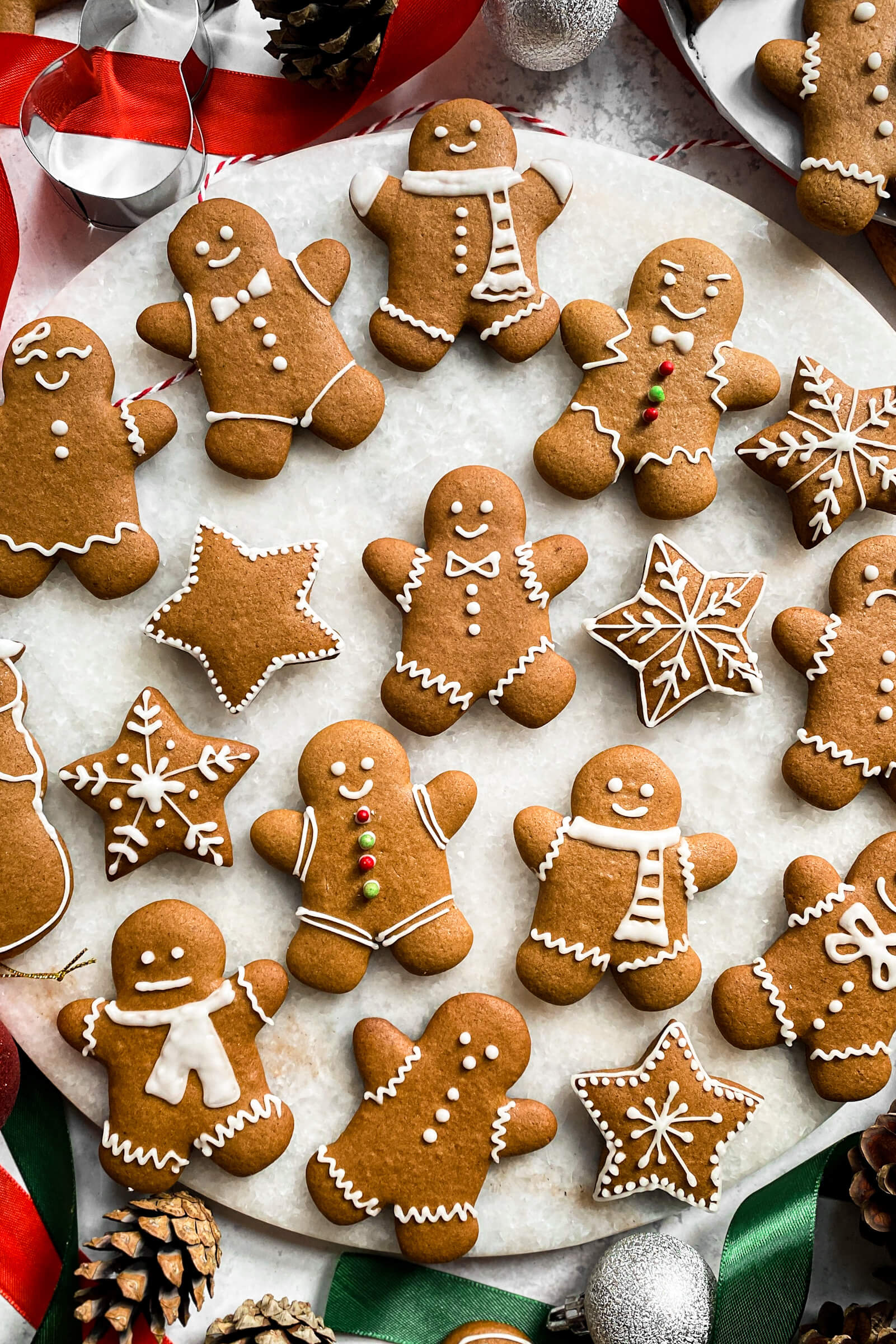 Easy Nochill Gingerbread Cookies