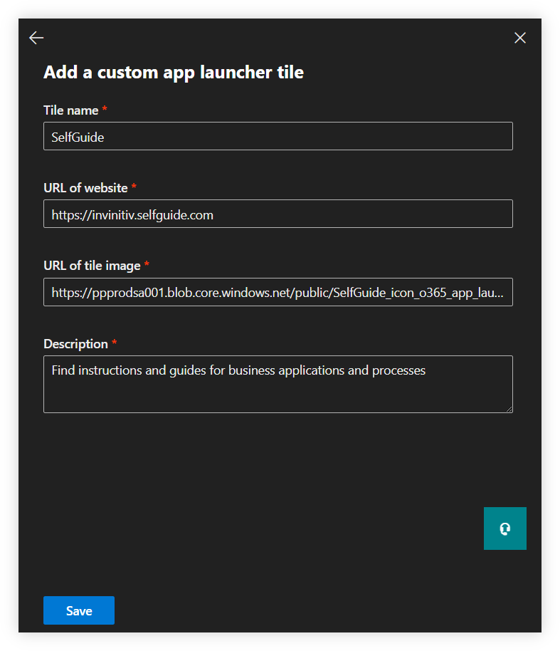 Microsoft Office 365 app launcher Integrations SelfGuide kb