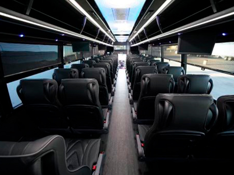 Infinity Coach Bus 54 Passenger Bus Rental Rental | Infinity Transportation