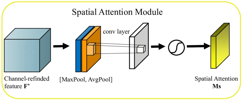 spatial attention module