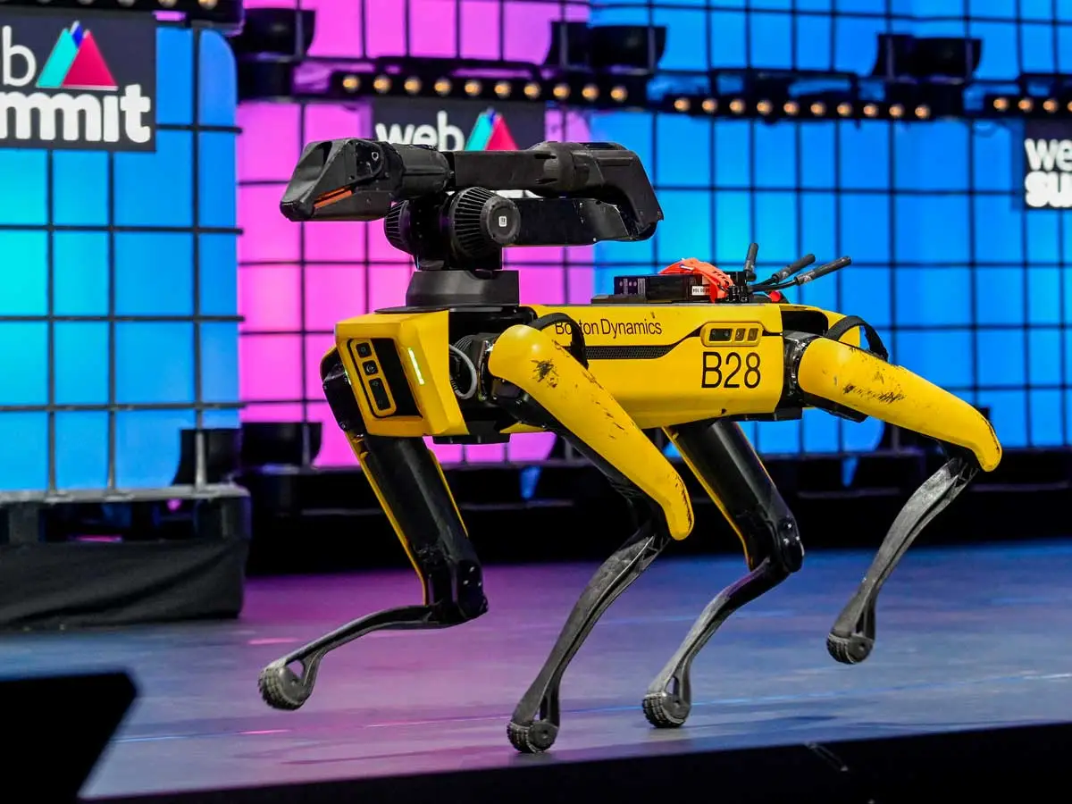 Le robot Spot de Boston electronics