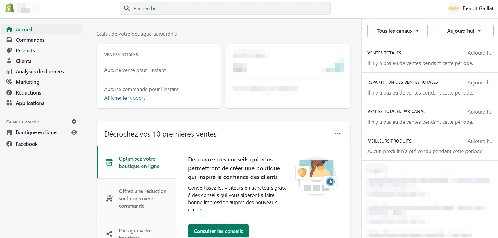 Shopify | Back-office
