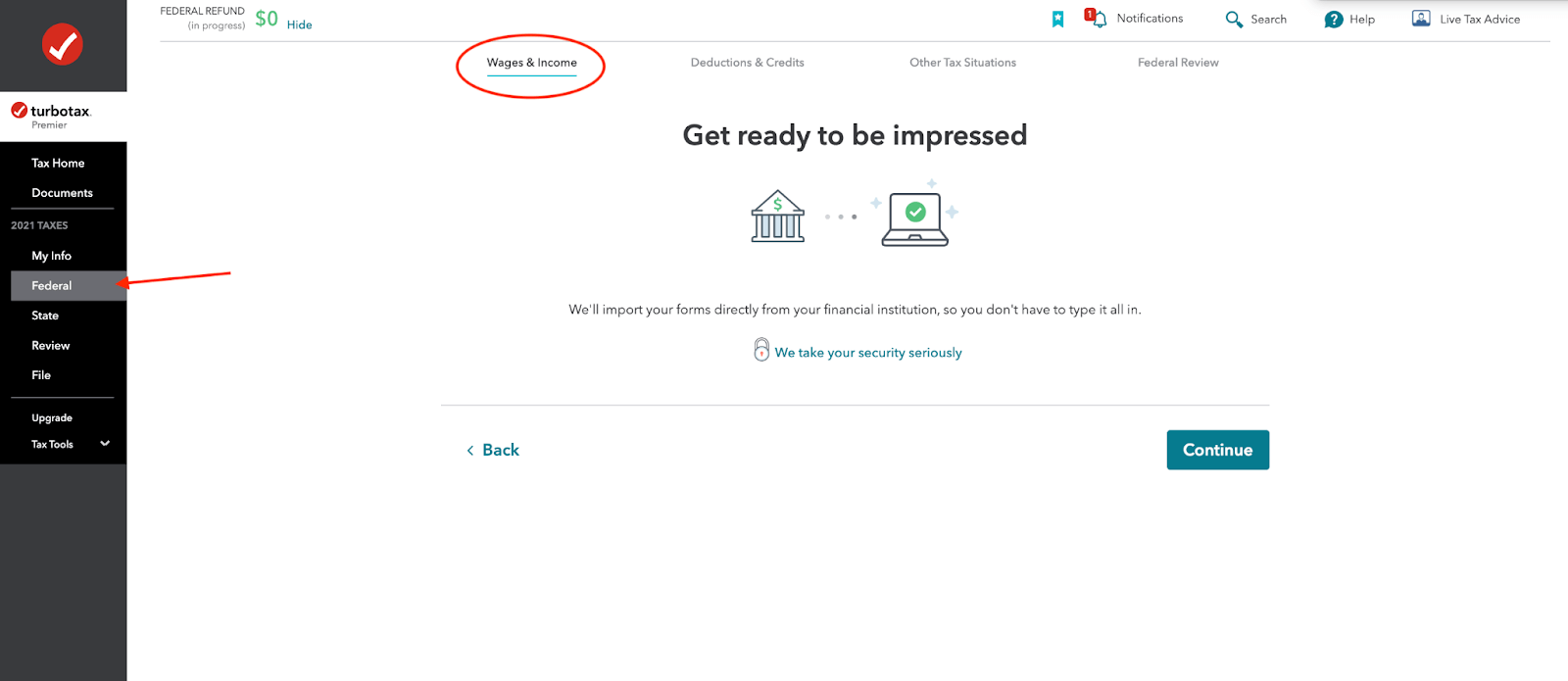 Cryptocurrency section in TurboTax