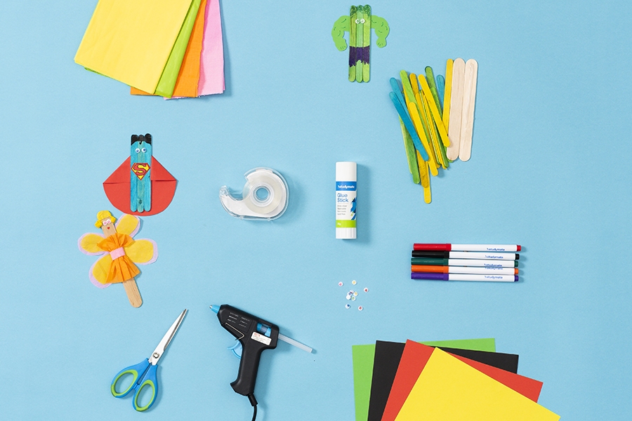 5 Fun DIY Paddle Pop Stick Craft Ideas Learn NOTEWORTHY at Officeworks