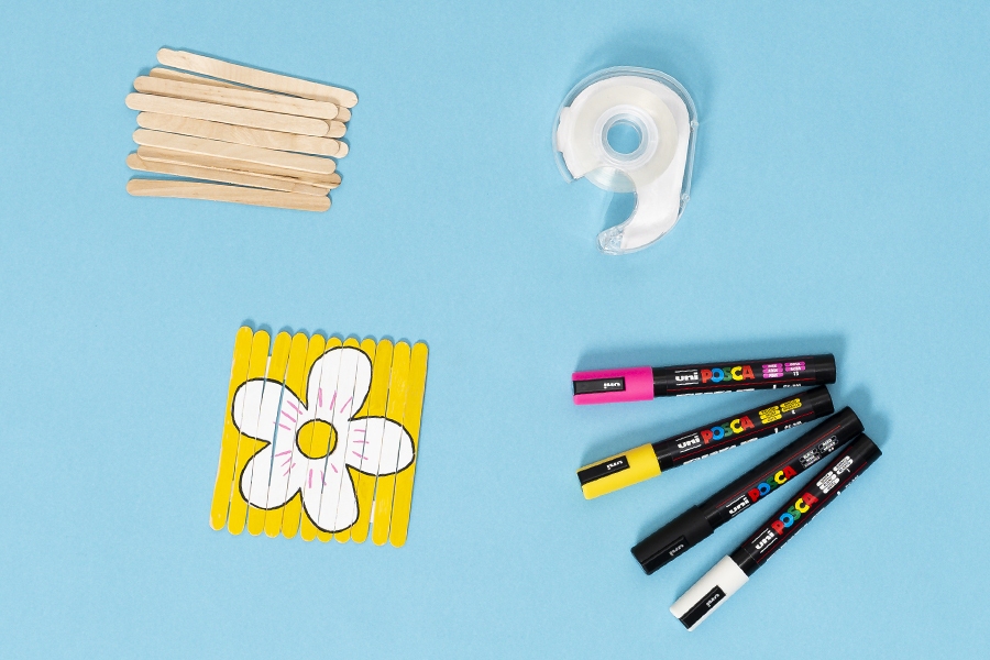 5 Fun DIY Paddle Pop Stick Craft Ideas Learn NOTEWORTHY at Officeworks