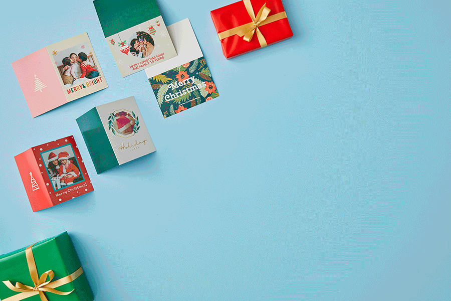 Make your Christmas gifting for family and friends super-unique this year with bespoke wrapping paper and Christmas cards from Officeworks Print & Copy.