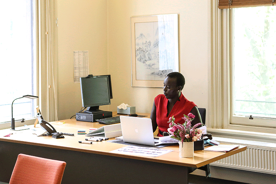Nyadol Nyuon’s addiction to stationery and being organised help her get through daily life as a lawyer.