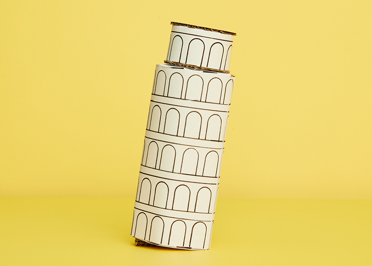 Construction Activities For Kids Leaning Tower Of Pisa Learn 