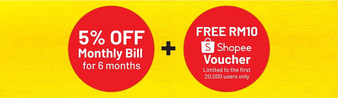 5% off Monthly for 6 months