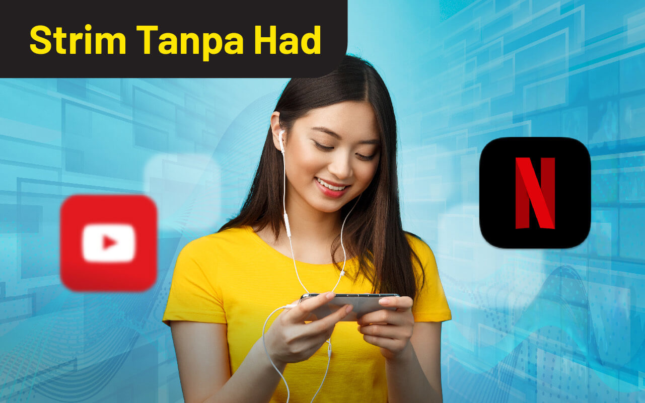 Postpaid 120 Strim Tanpa Had