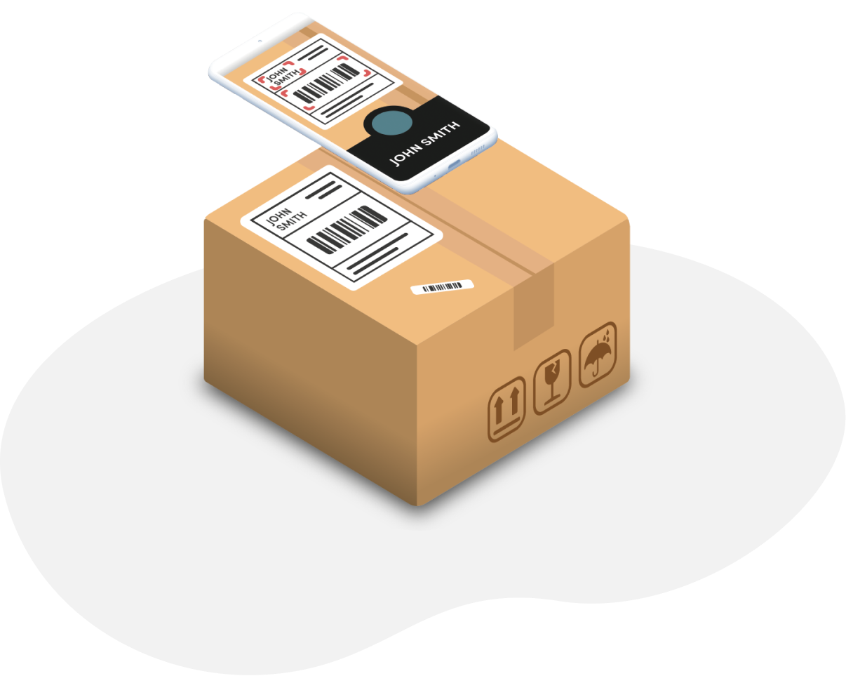 Log inbound and internal parcels, mail and deliveries