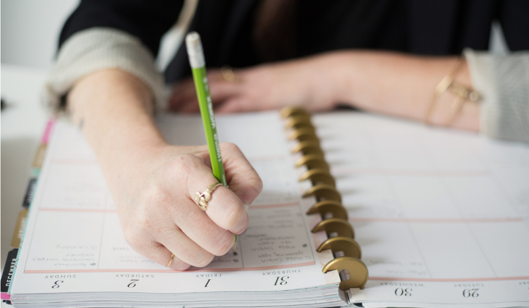 how to organize your work week