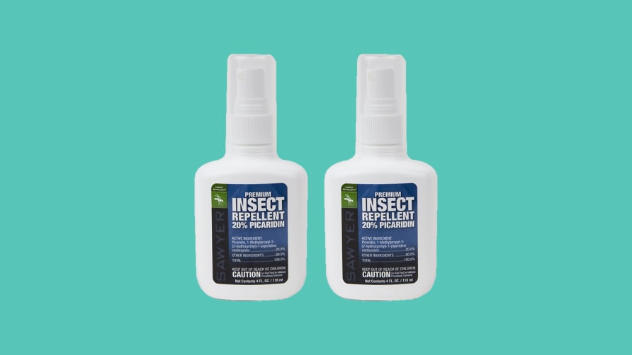 Two bottles sawyer insect repellent