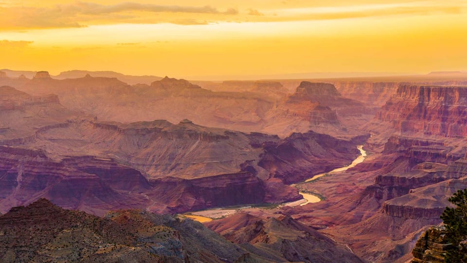 Grand Canyon desert view