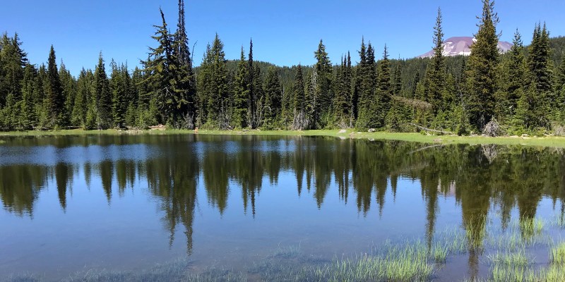 Sisters mirror lake