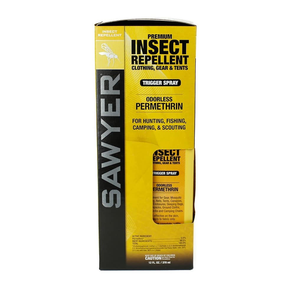 Box with Sawyer Products bug protection