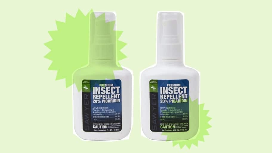 Two bottles Sawyer insect repellent