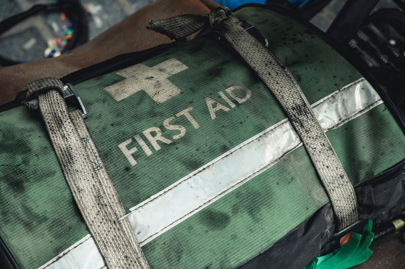 First aid bag