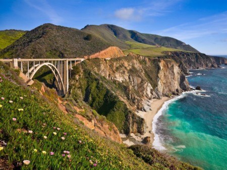 travel nursing in california bridge over pacific ocean