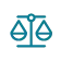 Legal scales of justice icon