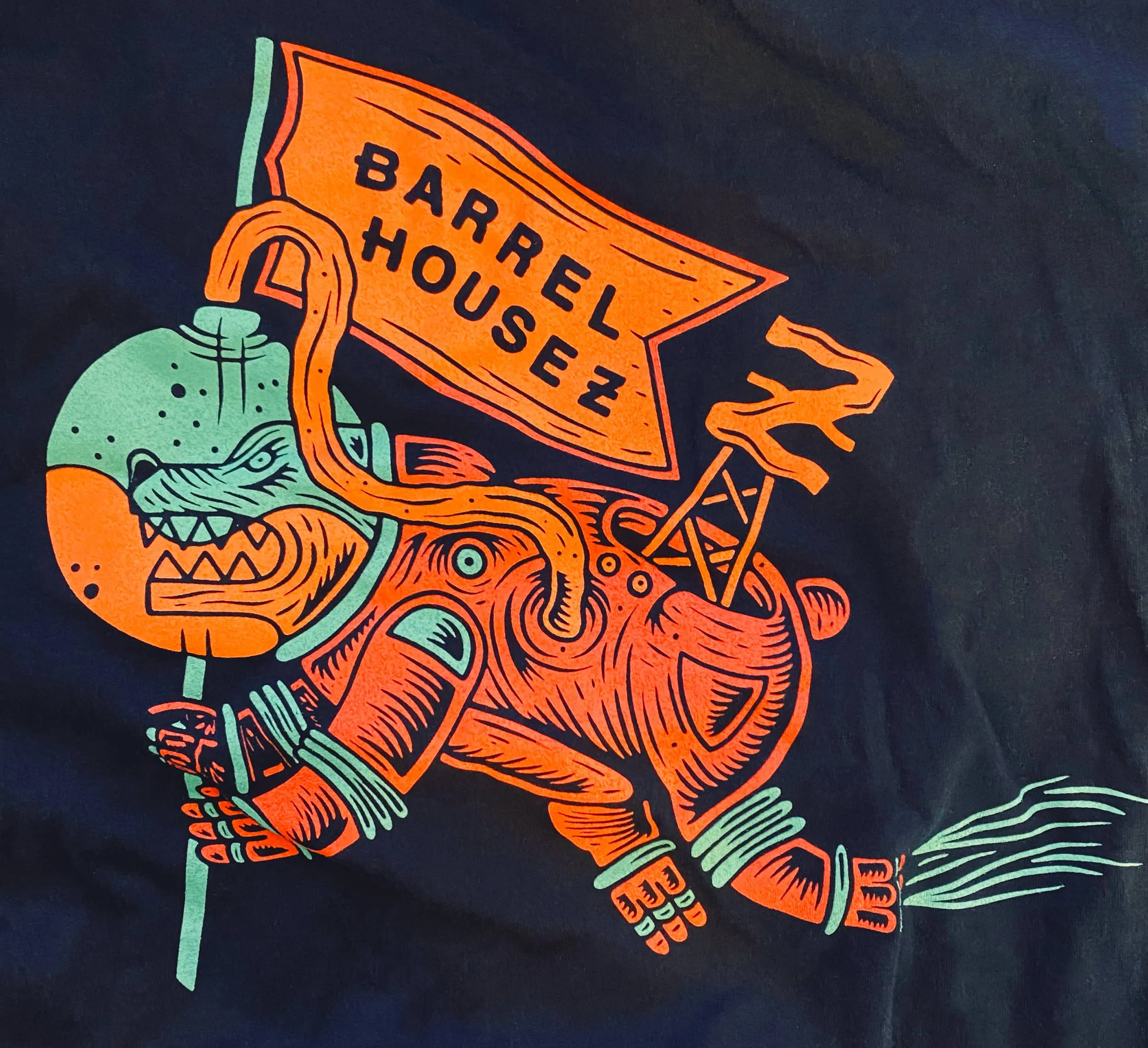 Barrel House Z Craft Brewery Label Design & Product Branding