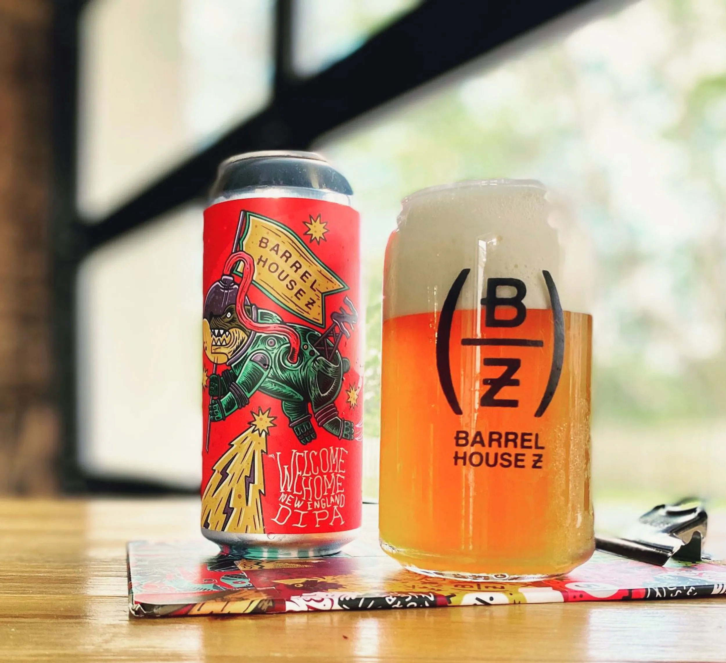 Barrel House Z Craft Brewery Label Design & Product Branding