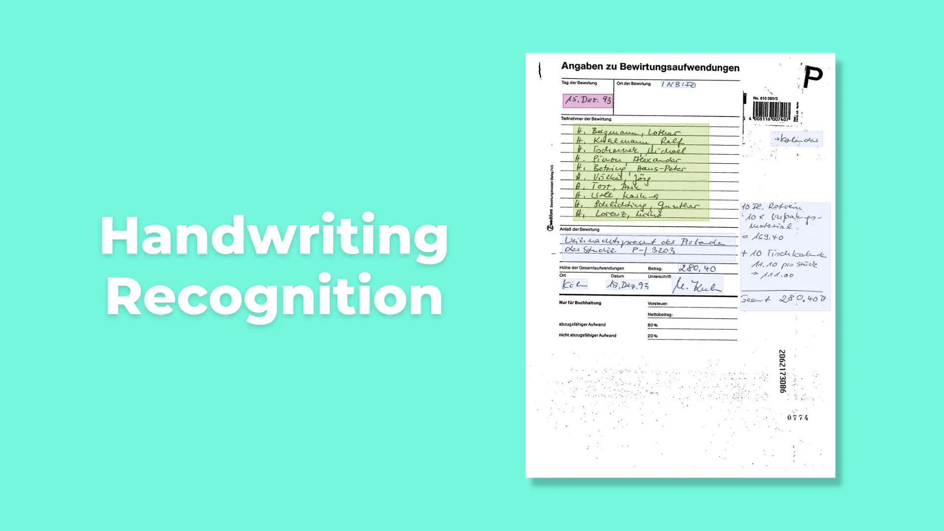Handwriting Recognition Powered by Artificial Intelligence | super.AI
