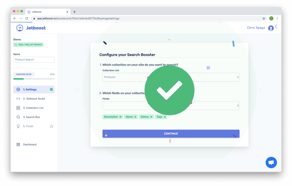 Intégration Webflow X Jetboost