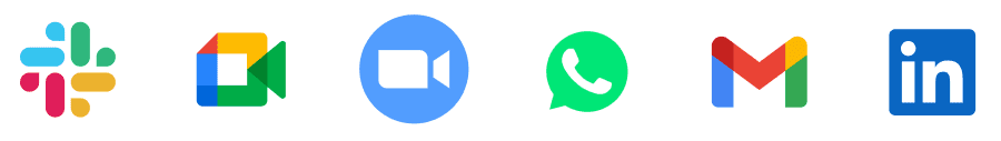 icones d'outils de communication