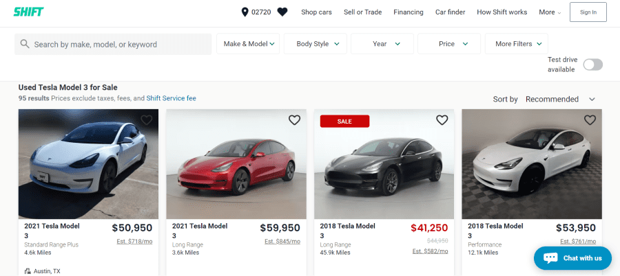 Site E-commerce Webflow Shift